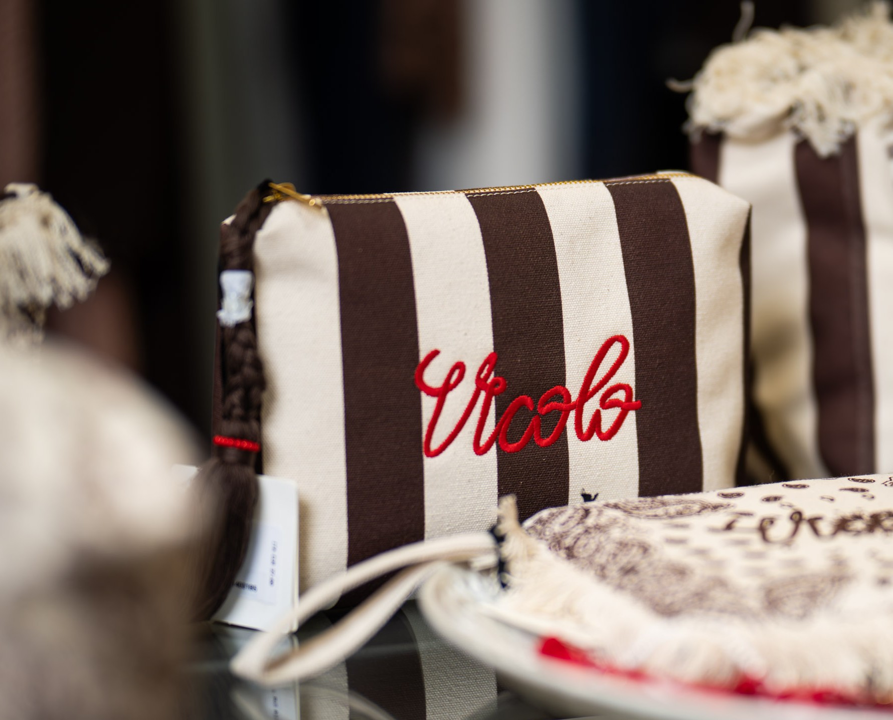 Pochette a righe 
